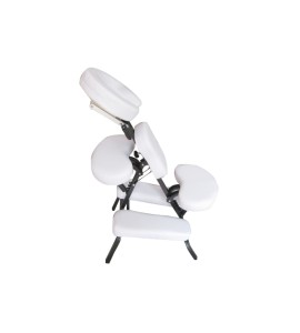 Cadeira de Massagem Quick Massage Portátil Estofado Branco QM-02BR - Best Pro